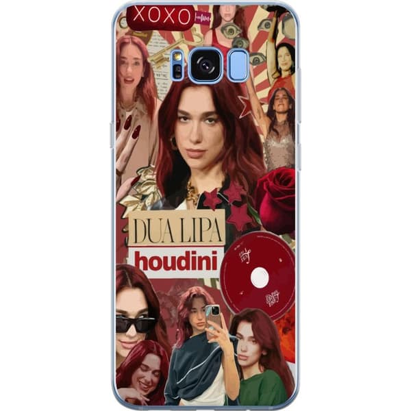 Samsung Galaxy S8 Gennemsigtig cover Dua Lipa – Fashion & Style Edit