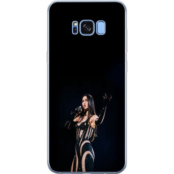 Samsung Galaxy S8 Gennemsigtig cover Dua Lipa – Pop Star Aesthetic