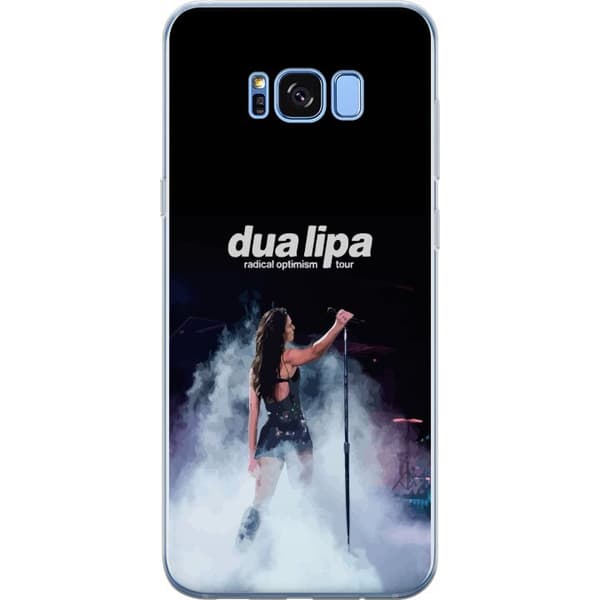 Samsung Galaxy S8 Gjennomsiktig deksel Dua Lipa – Signature Looks & Vibes
