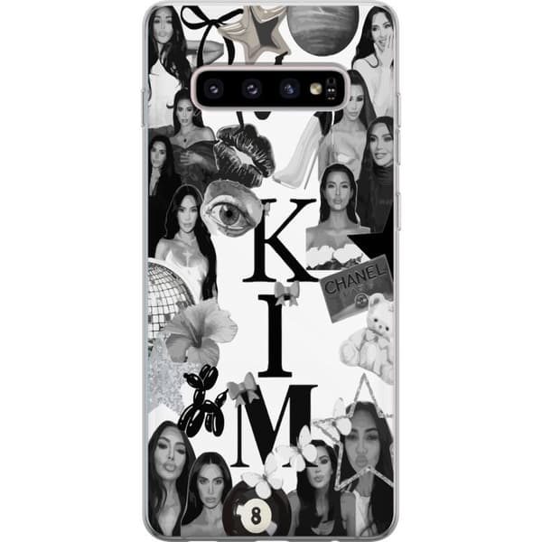 Samsung Galaxy S10+ Genomskinligt Skal Kim Kardashian – Aesthetic Look 2025