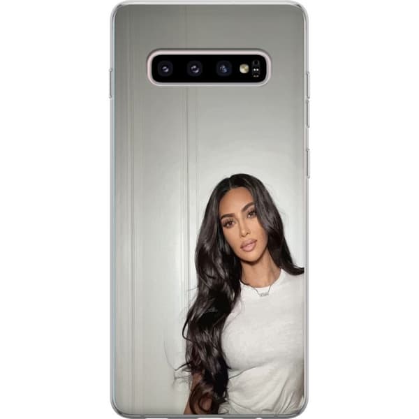 Samsung Galaxy S10+ Gennemsigtig cover Kim Kardashian – Iconic Style Collection