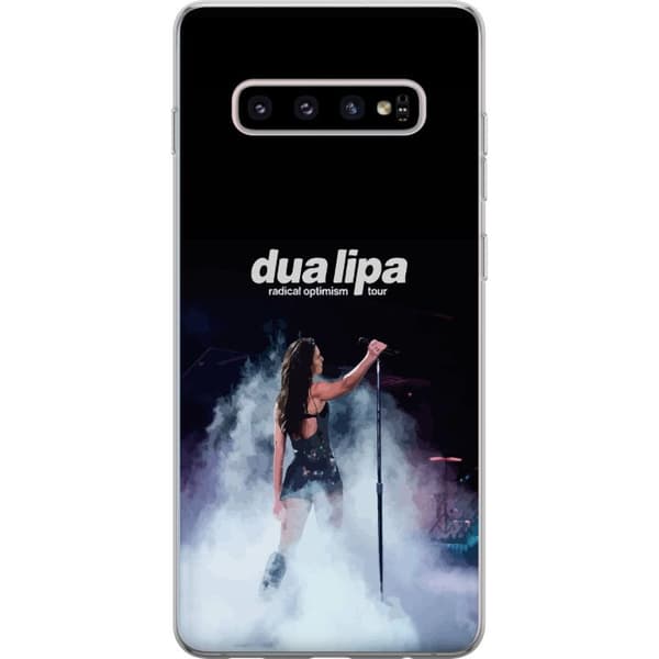 Samsung Galaxy S10+ Gennemsigtig cover Dua Lipa – Signature Looks & Vibes