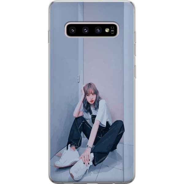 Samsung Galaxy S10+ Genomskinligt Skal Lisa from Blackpink – K-pop Style Icon