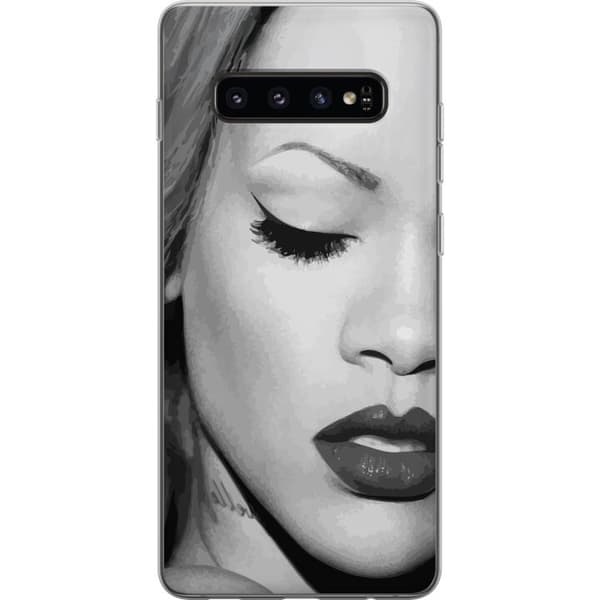 Samsung Galaxy S10 Gennemsigtig cover Rihanna – Aesthetic Edit 2025