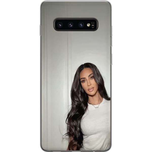 Samsung Galaxy S10 Läpinäkyvä kuori Kim Kardashian – Iconic Style Collection