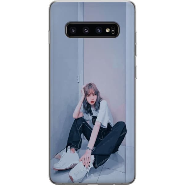 Samsung Galaxy S10 Gjennomsiktig deksel Lisa from Blackpink – K-pop Style Icon