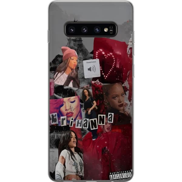 Samsung Galaxy S10 Gjennomsiktig deksel Rihanna – Iconic Fashion Moments