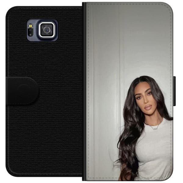 Samsung Galaxy Alpha Tegnebogsetui Kim Kardashian – Iconic Style Collection