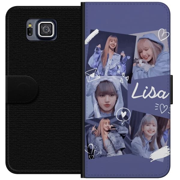 Samsung Galaxy Alpha Tegnebogsetui Lisa Blackpink – Aesthetic K-pop Queen