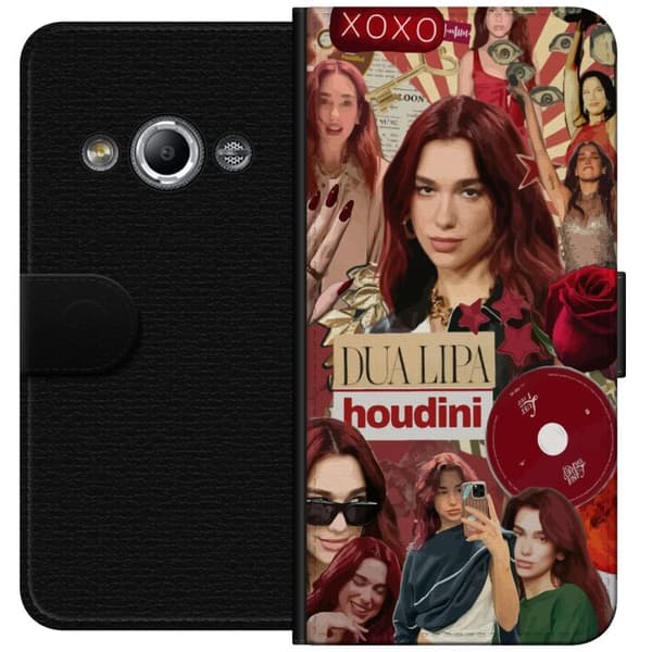 Samsung Galaxy Xcover 3 Tegnebogsetui Dua Lipa – Fashion & Style Edit