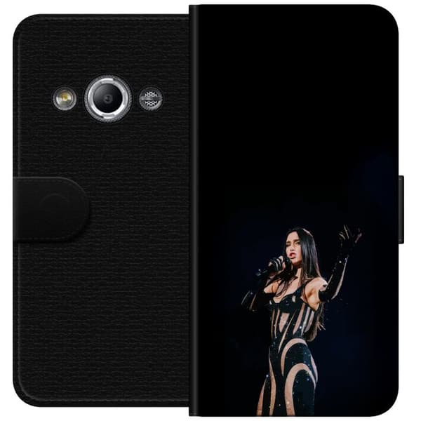 Samsung Galaxy Xcover 3 Tegnebogsetui Dua Lipa – Pop Star Aesthetic