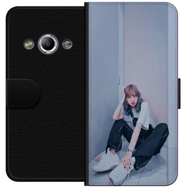 Samsung Galaxy Xcover 3 Tegnebogsetui Lisa from Blackpink – K-pop Style Icon