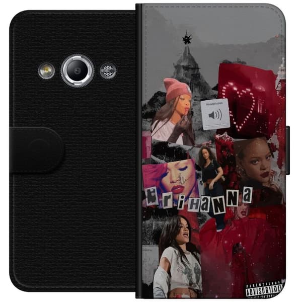 Samsung Galaxy Xcover 3 Tegnebogsetui Rihanna – Iconic Fashion Moments
