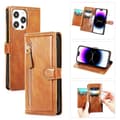 Miniatyrbild 5 av 11: iPhone 15 Pro - Elegant PU-läderfodral med Multifunktionell Design
