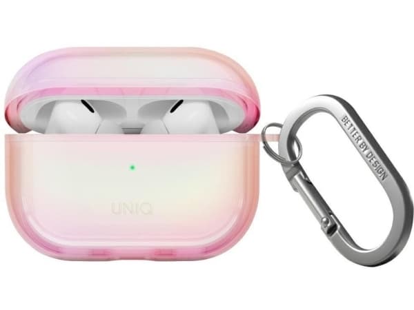 UNIQ Iridescia do AirPods Pro 2 Hängfodral rosa prisma