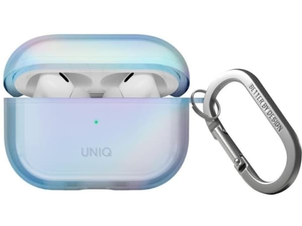 UNIQ Iridescia tapauksessa AirPods Pro 2 Hang Case sininen