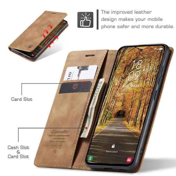 CASEME Plånboksfodral Samsung Galaxy S25 Edge