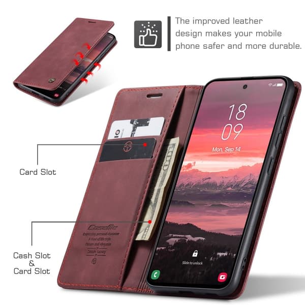 CASEME Plånboksfodral Samsung Galaxy S25 Edge