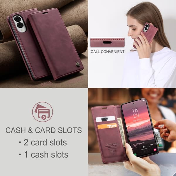 CASEME Plånboksfodral Samsung Galaxy S25 Edge