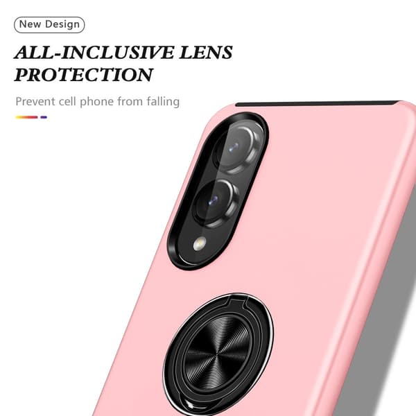 Til Samsung Galaxy S25 Edge Hybrid Deksel Med Fingerring