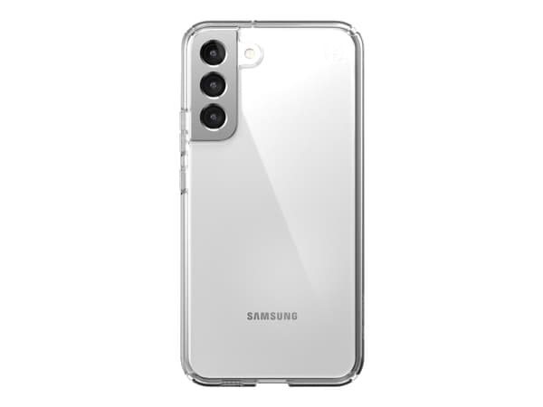 Speck Presidio Perfect-Clear - Bagsidecover til mobiltelefon - gummi - klar - for Samsung Galaxy S22+