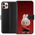 Miniatyrbillede 1 af 3: Apple iPhone 11 Pro Max Tegnebogsetui Pop Mart The Monsters Labubu Held og Lykke Vinyl Plysdukke