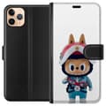 Miniatyrbilde 1 av 3: Apple iPhone 11 Pro Max Lommeboketui How2work Labubu Monstrene x Ultraman Blue Figur