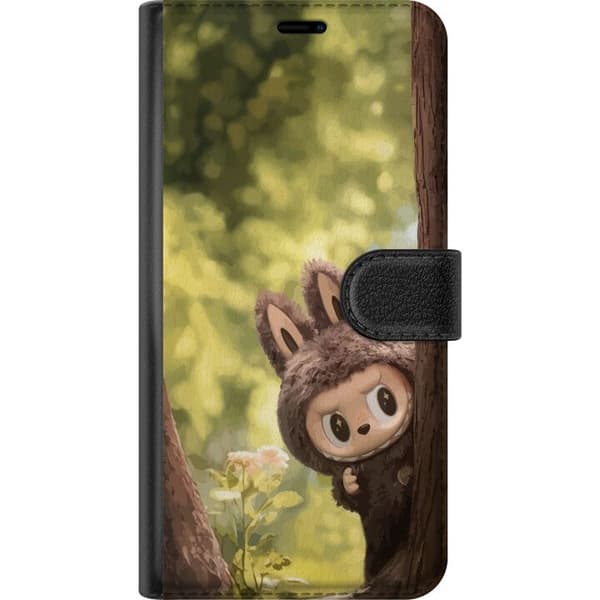 Apple iPhone 11 Pro Max Tegnebogsetui Labubu Graffiti Vibes – Gadekunst i monsterform