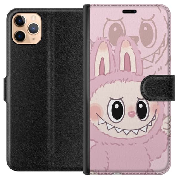 Apple iPhone 11 Pro Max Tegnebogsetui Labubu Floral Freak