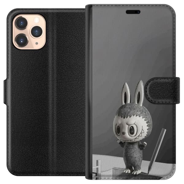 Apple iPhone 11 Pro Tegnebogsetui Pop Mart MEGA LABUBU LABUBU Sketch 1000%