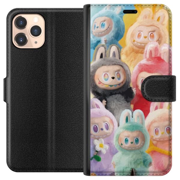 Apple iPhone 11 Pro Lommeboketui Labubu Skissestil