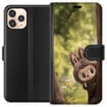 Miniatyrbillede 1 af 3: Apple iPhone 11 Pro Tegnebogsetui Labubu Graffiti Vibes – Gadekunst i monsterform