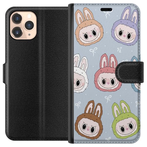 Apple iPhone 11 Pro Tegnebogsetui Labubu Star mønster