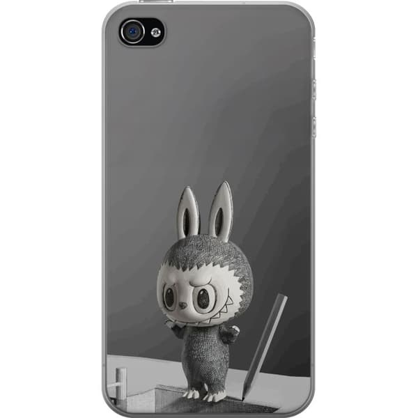 Apple iPhone 4s Läpinäkyvä kuori Pop Mart MEGA LABUBU LABUBU Sketch 1000%