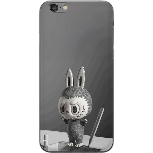 Apple iPhone 6 Plus Genomskinligt Skal Pop Mart MEGA LABUBU LABUBU Sketch 1000%