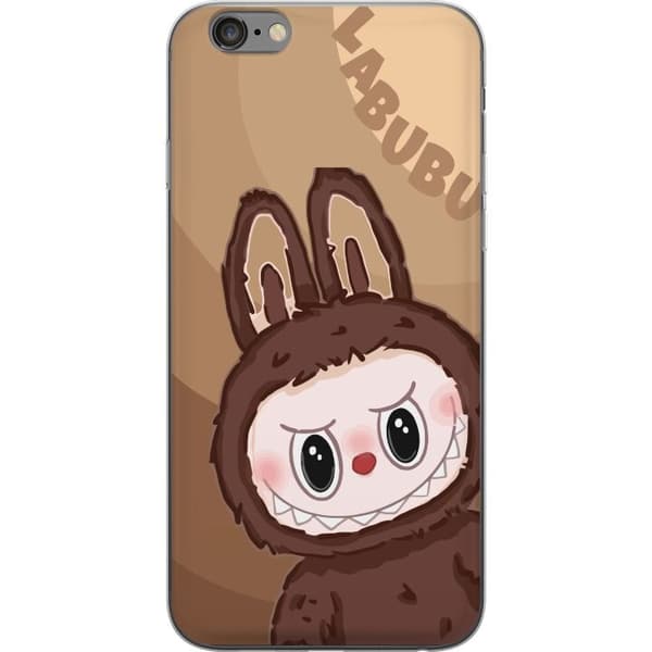 Apple iPhone 6 Plus Genomskinligt Skal Labubu Cloud Cutie – Vit och blå design med gullig stil