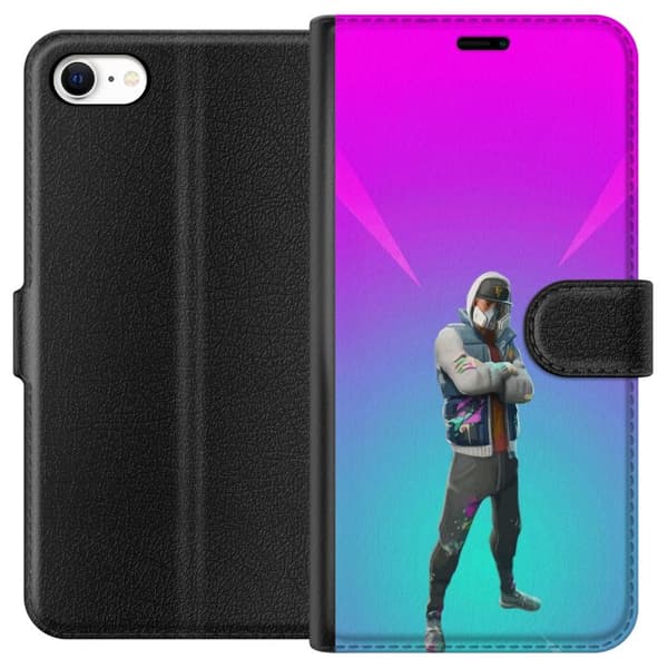 Apple iPhone 6s Lompakkokotelo musta ritari fortnite
