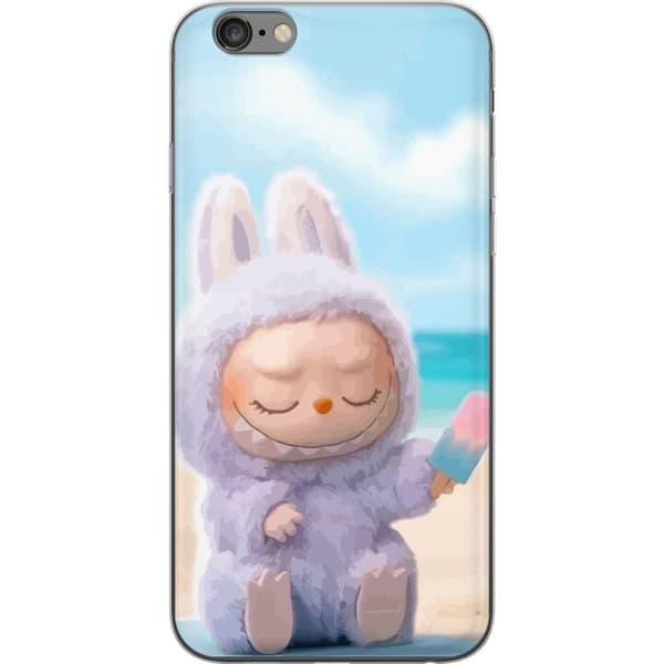 Apple iPhone 6s Plus Gennemsigtig cover Labubu Lyserød Stemning