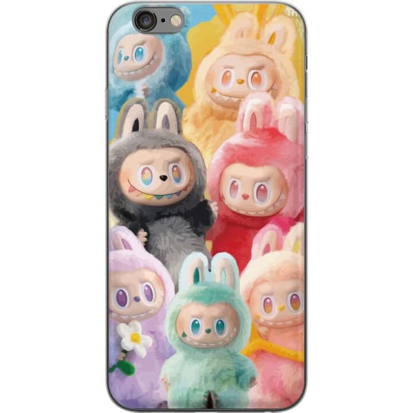 Apple iPhone 6s Plus Gennemsigtig cover Labubu Skitse Stil