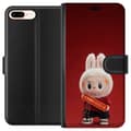 Miniatyrbild 1 av 3: Apple iPhone 8 Plus Plånboksfodral Pop Mart The Monsters Labubu Best of Luck Vinyl Plush Doll