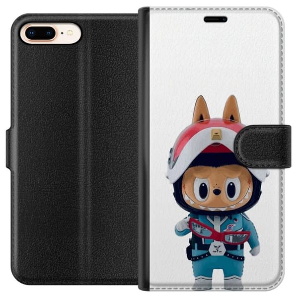 Apple iPhone 8 Plus Plånboksfodral How2work Labubu The Monsters x Ultraman Blue Figure