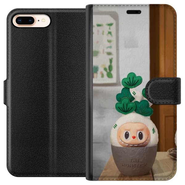 Apple iPhone 8 Plus Tegnebogsetui MONSTRENE Uduelige Planter