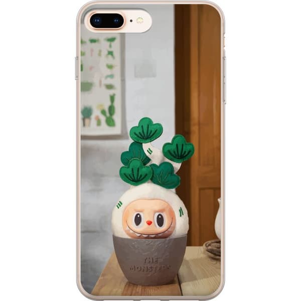 Apple iPhone 8 Plus Gennemsigtig cover MONSTRENE Uduelige Planter