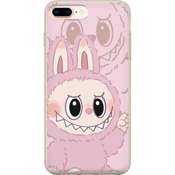 Apple iPhone 8 Plus Gennemsigtig cover Labubu Floral Freak