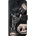 Miniatyrbild 3 av 3: Apple iPhone SE (2016) Plånboksfodral Labubu Black Energy – Svart mönster i streetstyle
