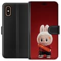 Miniatyrbillede 1 af 3: Apple iPhone XS Max Tegnebogsetui Pop Mart The Monsters Labubu Held og Lykke Vinyl Plysdukke