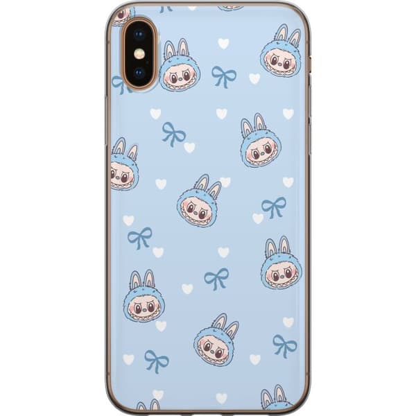 Apple iPhone XS Gennemsigtig cover Labubu Ildånd