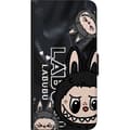 Miniatyrbillede 3 af 3: Huawei P smart Tegnebogsetui <nl>Labubu Black Energy - Sort mønster i gade stil