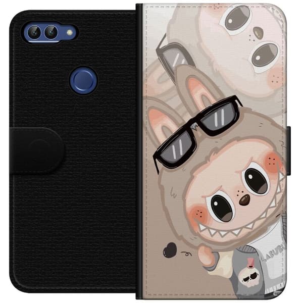 Huawei P smart Tegnebogsetui Labubu Rainbow Chaos