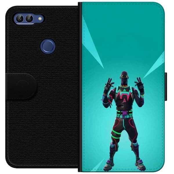 Huawei P smart Lompakkokotelo musta ritari fortnite